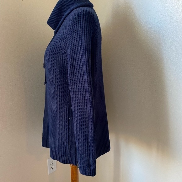 Athleta Borealis Cowl Neck Chunky Knit Sweater - Picture 4 of 9